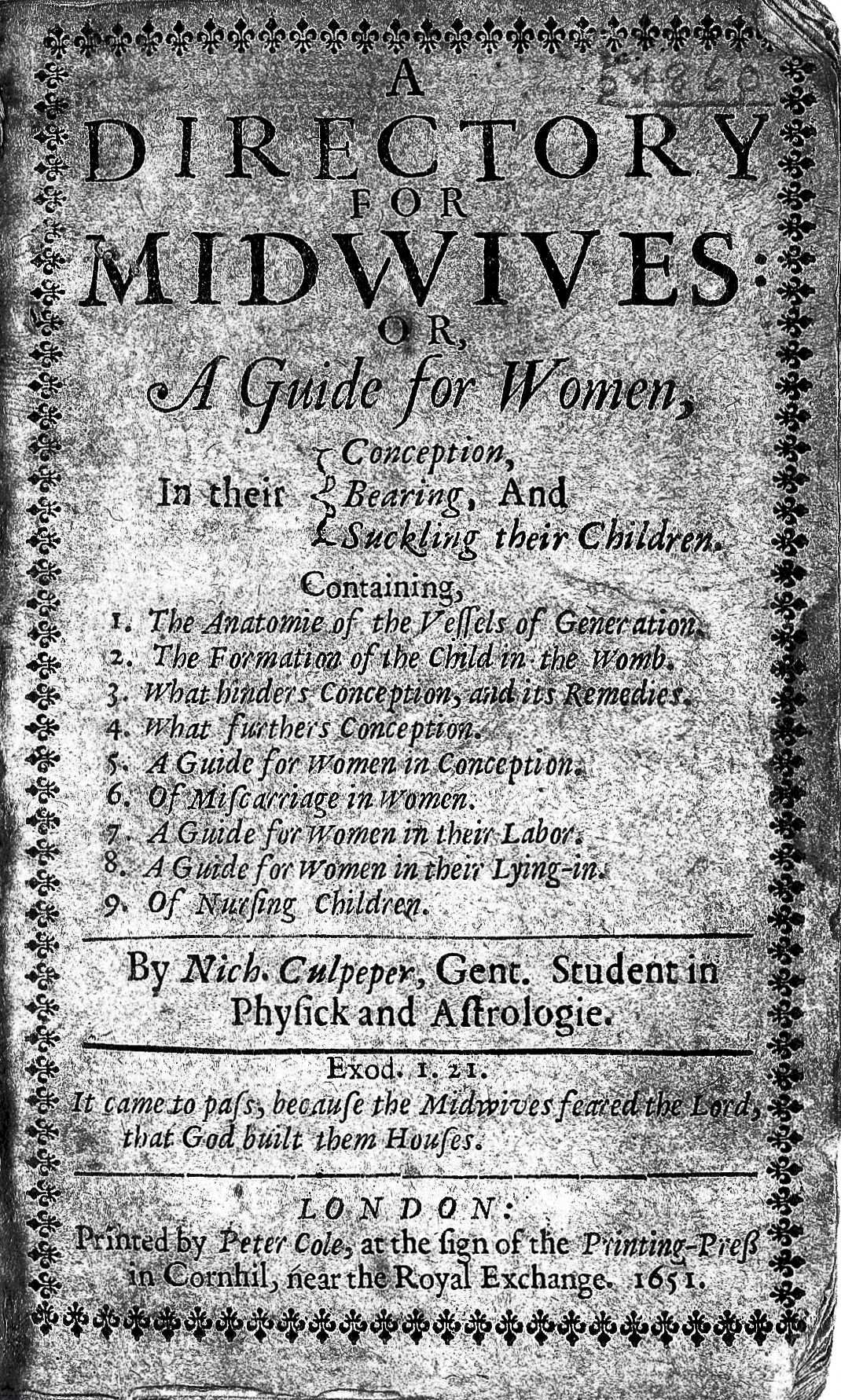 Directory for Midwives